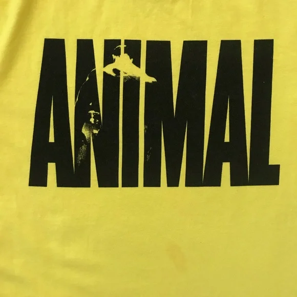 Animal Pak Iconic Yellow t-shirt. Size large. Excellent condition! - Picture 2 of 9